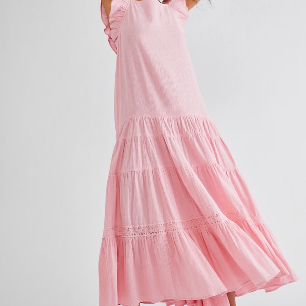 Free people caught in motion maxi dress